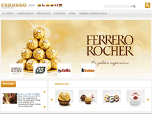 Tablet Screenshot of ferreroladm.com